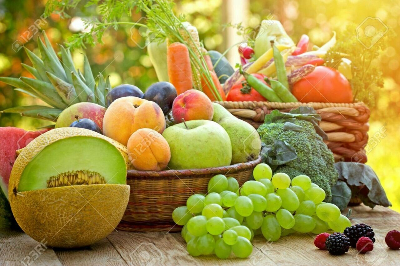 Seasonal Organic Fruits